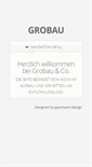 Mobile Screenshot of grobau.de